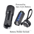 9LED 395NM UV Flashlight Black Light